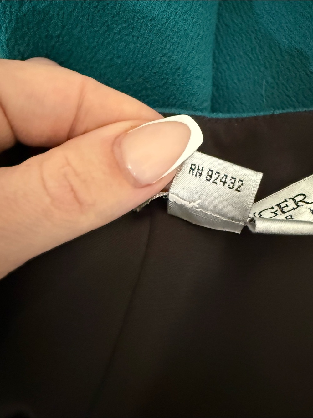 Kay Unger New York Women’s 6 Teal 100% Virgin Wool Pencil Skirt Lined Career - Picture 4 of 5